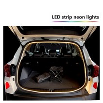 이지룸 LED 실리콘 식빵등 네온 간접 라이트 간판 모양 방수 트렁크 램프 감성 캠핑, 화이트