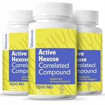 비타블라섬 표고버섯균사체 AHCC 1500mg 90캡슐 3팩