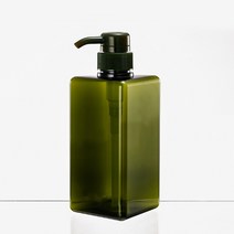 새로핸즈 펌프 공병 디스펜서 올리브 용기 그린캡 450ml, 단품