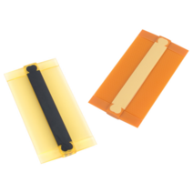 [FreeManner] 플라스틱 헤어미용빗 머릿니 브러시 촘촘한 빗살 헤어관리 머리빗 양날 참빗 헤어소품, 브라운