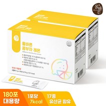 올바른 콤부차 레몬, 90포, 2개, 270g