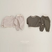 코튼하우스 와플랍빠셋업