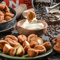 룰루네상점 커피콩빵 1봉 350g 커피빵 오리지널 크림치즈 카스타드맛 아이간식, 커피콩빵 오리지널 1봉 350g, 1개