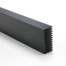 500mm 대형 알루미늄 방열판 쿨러 히트싱크 5005525B 블랙