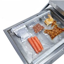 업소용 진공포장기 밀봉 압축 업소용진공기 기계 압축 영업용 진공고기, 400 더블 챔버 오목 패널 디럭스 에디션