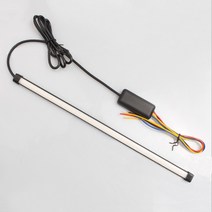 우리파파 12V 면발광 4WAY 무빙 LED바 30cm 45cm 60cm, 1개, 02-30cm 싱글-아이스블루