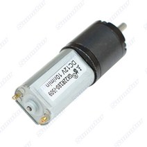 컨버터 변환기 호환 부품 모터 GX22 D = 22mm 6V 12V 24V 소형 고 토크 저속 강력 유성 기어 모터 DC 브러, 06 12V 40rpm, 01 Without encoder