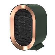 휴대용 미니 전기 히터 온풍기 1200w 데스크탑 따뜻한 공기 송풍기 팬 2 37, 초록, 영국