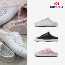 수페르가 [공식] 2402 퍼 뮬 블로퍼 겨울 스니커즈