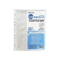 희망 두꺼운 화일 내지 1.25 속지 20P 1입, 3개