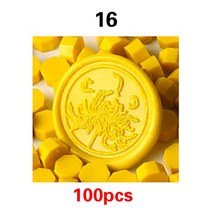 문구 스탬프 100 개/가방 씰링 왁스 인감 스탬프 비즈 레트로 스크랩북 소재 웨딩 생일 파티 DIY 초대장 인, 15 Stamp Sealing Wax