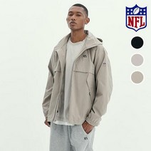 NFL [NFL]남녀공용세미오버핏윈드후드집업F221UJK002