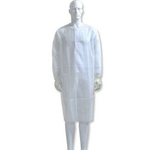 일회용 방문자 가운실험복 가운 실험식가운 일회용가운 보호복 작업복 원피스 투피스, XL