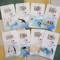 기타 바보사랑[북프렌즈]북마크 I love Sea, 크라운피쉬