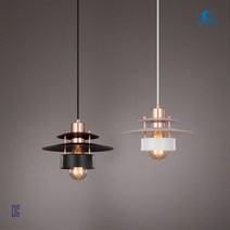 LED 유에프오 1등 팬던트 (소) E26 화이트 블랙 로즈골드 식탁등 현관조명 펜던트, ST64 은하수 추가