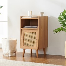 소티디자인 헤이즐 라탄 플랩도어 협탁, 캄포DIY+드릴 P201RTOUP
