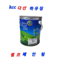 kcc친환경 수성 외부용 숲으로에이스 백색 (무광) 4L, KCC친환경 수성 외부백색