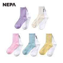 [네파] NEPA C-TR 3.0 미들삭스(SET) 7HC8321, 색상:L PINK_401 / 사이즈:025