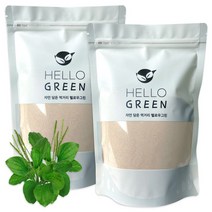 헬로우그린 차전자피 분말 가루, 2개, 500g