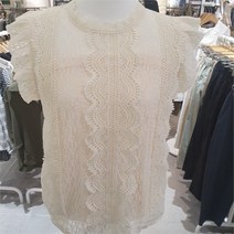 셀러허브 1 무자크 SH01 레이스 나시 블라우스 MM5WBL07