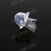 혀 코골이 방지 실리콘 무호흡증 스토퍼 마우스 피스, 해외배송 (약2주), 클리어