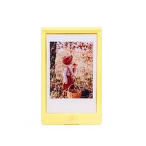 고스트xl마운트 여기현상소 1PCS 후지 필름 Instax 미니 필름 미니 9 8 11 7s 70 90 SP-1 용 마카롱 컬러 프리 콤비네이션 마그네틱 포토 프레임 모듬, [01] Macaron Yellow