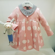 아가방 60% 봄봄 베이비페어! 상큼 러블리 핑크 입을라구 봄을 기달렸숑 핑크 주름 원피스! 귀여운 고양이카라 원피스 이거 어쩔거야! 플리츠 주름이 넉넉 편해라 원피스!