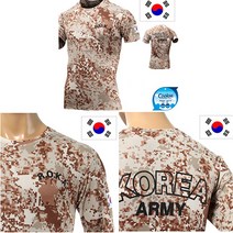 군대용품 군인여름용품 쿨론 ROKA 로카티 반팔티셔츠 ACU 코리아아미 티셔츠