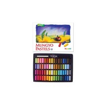 문교 사각 파스텔 64색