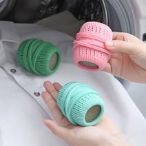 캐딘스 드럼세탁기 빨래볼 엉킴방지 세탁볼, 민트세트(3개)