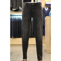 코오롱 브렌우드 22년 F/W 겨울 [STANDARD] 백브러쉬 블랙 데님 스판 팬츠 BRPDW442BKX [무료배송 상품]