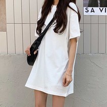 롱 루즈핏원피스 여자티 박스핏 티셔츠 옷쇼핑몰 대룩 원피스겸티 의류사이트 여름옷 캐주얼티 숏원피스 무지 박스미니원피스 홈웨어룩 반팔 여성 레이어드 박스티 보세티 여름데일리룩