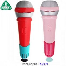 유아 에코마이크 아기탬버린 선물용 마이크장난감 3359ea, 레드(134454)