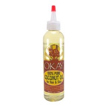오케이 퓨어 코코넛 오일 포 헤어 & 스킨, 177ml, 1개