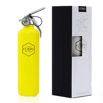 2023년 NEW 뉴 피레보 FIREVO 디자인 소화기 패키지형 / ABC 분말 예쁜 실용적 선물용 가정용, NEW 라이트레몬 패키지