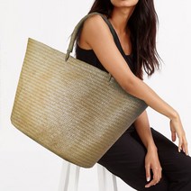 숄더백 천연 라탄 왕골가방 쇼퍼백 에코백72394EA