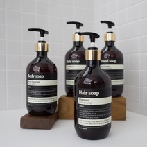 홈스토킹 고비 욕실 디스펜서 샴푸통, 화이트 실버 500ml, 4. BODY LOTION