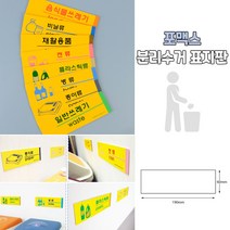 종이류 분리수거표지판 포맥스 표찰 쓰레기팻말 안내판 푯말 현판 표지판 간판 팻말 실내간판 포인트간판