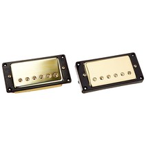 1 세트 험버커 픽업 골드 Gibson Les Paul Replacement, 하나, 금, 블랙