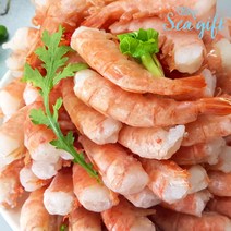 [씨기프트]자연산 아르헨티나 붉은 홍새우 이지필 1kg 캠핑 구이, 단품