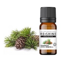 유기농 퓨어 시더우드 에센셜 아로마오일 10ml 원액 세다우드