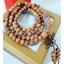연화 천연 자단 108염주 염주 염주팔찌 패션염주 불교팔찌 원석팔찌 합장주 불교염주 절팔찌 불교용품 소원팔찌 천연원석 나무염주 손목염주 불교목걸이 불교 백단, 선물/보관용 상자포함
