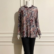 포라리 포라리 넥셔링 블라우스 L015020 (빅사이즈)