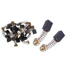 8 pcs 12 x 9 x 6mm 전기 각 분쇄기 카본 브러쉬 CB411 & 20 PC 카본 브러쉬 Makita CB-153 CB153 톱 6.3mm x 13.3mm x 17mm, 하나, 보여진 바와 같이