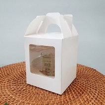 [방산소년단] 머핀 캔들 창박스 50개, 화이트, 1구(9 x 9 x 11)