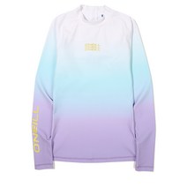 [오닐] 여성 펄 긴팔 래쉬가드 OWTRL6254-613, 0XS, LAVENDER