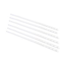 옷걸이 연결 스트랩 (투명 큰구멍) 효율수납 의류 8홀 전시 디피