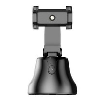 미러리스 짐벌 dji 핸드폰 3축 휴대폰 스마트폰 팔로우캠스마트 블루투스 셀카 스틱 전화 짐벌 안정기 360 ° 회전 샷 삼각대 자동 얼굴 추적 촬영 홀더, 01 black