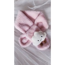 OIEI 어린이 따뜻한 머플러 아동목도리 곰돌이목도리 귀여운밍크목도리