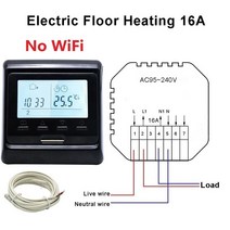 보일러분배기 교체 부품 밸브 보일러파이프 배관 장비 최고의 가격 M6.716 220V 다채로운 LCD 화면 프로그, 03 Electric No WiFi